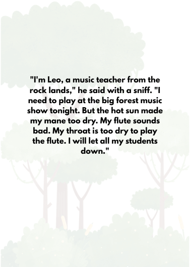 Kitty and Dino Help Leo the Lion page 13