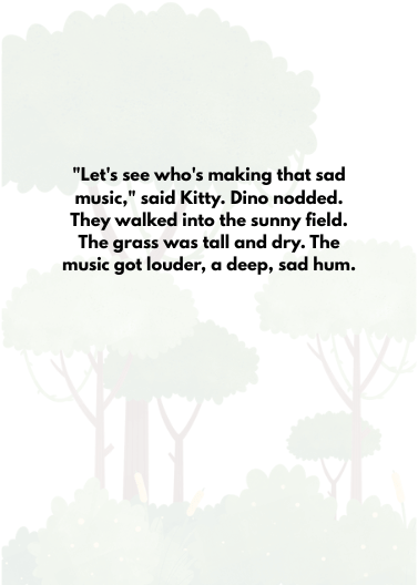 Kitty and Dino Help Leo the Lion page 7
