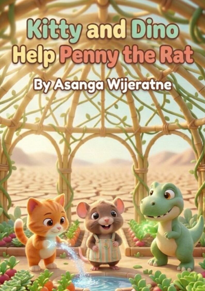 Kitty and Dino Help Penny the Rat – children's picture book cover