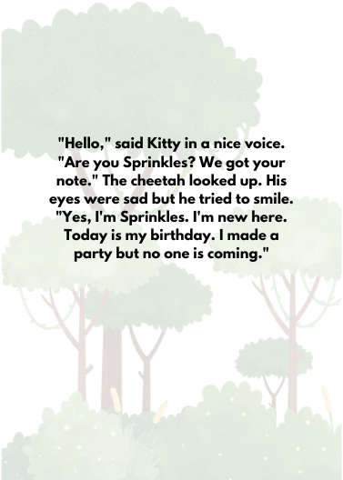 Sprinkles the Cheetah, page 10