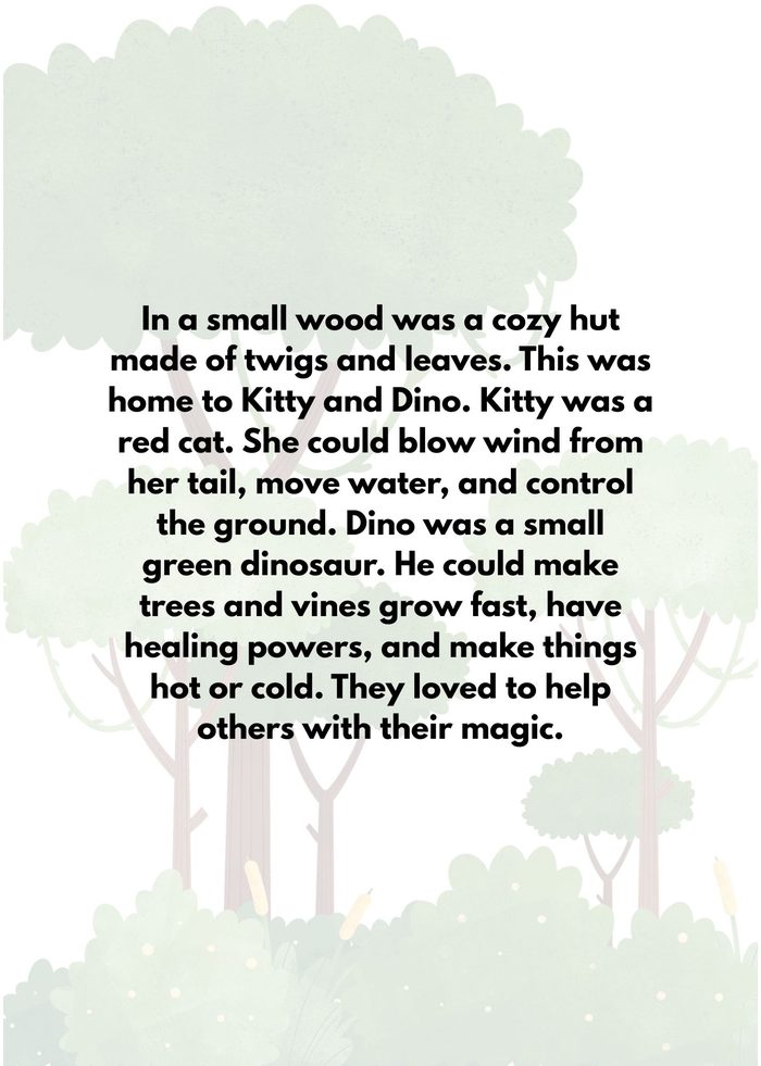 Kitty and Dino Help Milo the Monkey page 3