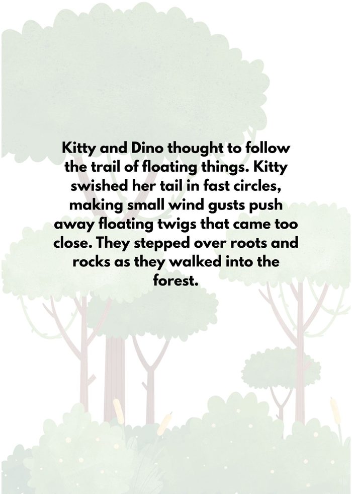 Kitty and Dino Help Milo the Monkey page 9